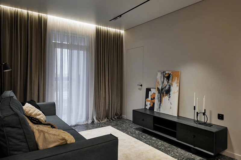 Карнизы для штор-2025: 7 трендов и советы по выбору (65 фото)