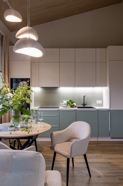 Как сделать подсветку на кухне под шкафчиками: инструкции для LED-ленты и накладных светильников