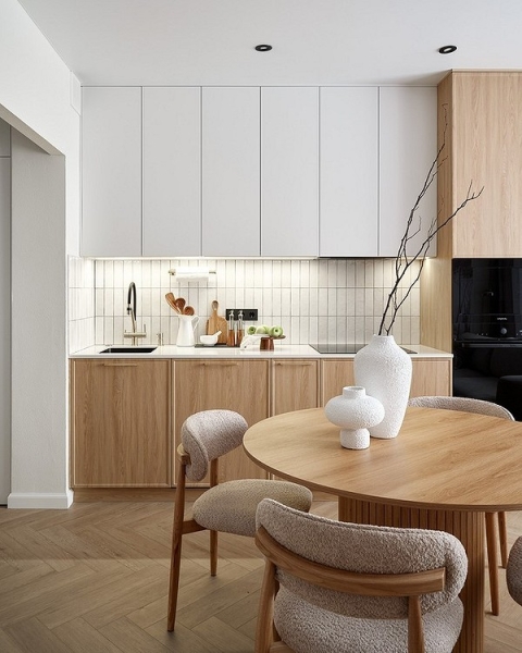 Как сделать подсветку на кухне под шкафчиками: инструкции для LED-ленты и накладных светильников