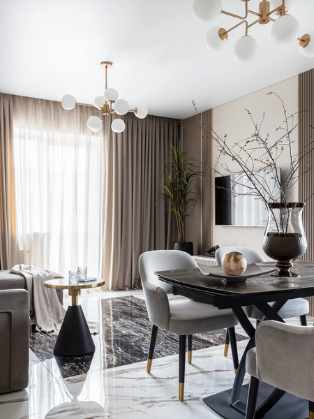 Красиво и практично: 8 классных интерьеров с плиткой на полу