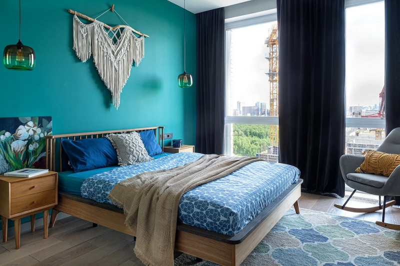 Как комбинировать обои: готовые схемы и идеи для каждой комнаты (73 фото)