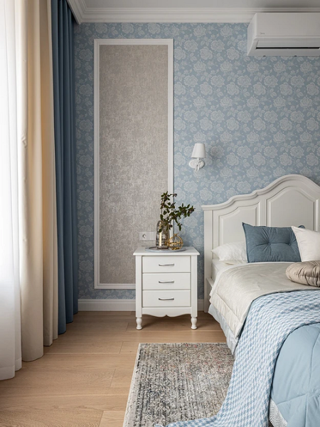 Как комбинировать обои: готовые схемы и идеи для каждой комнаты (73 фото)