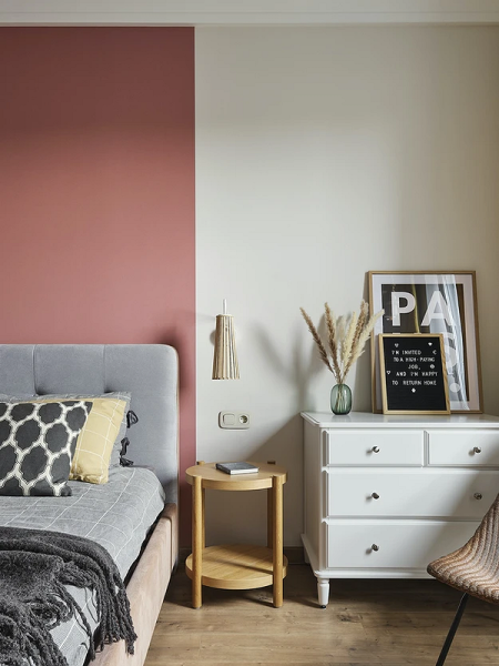 Как комбинировать обои: готовые схемы и идеи для каждой комнаты (73 фото)