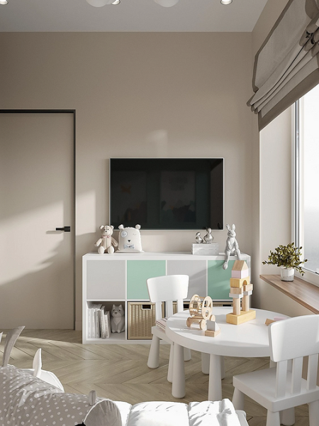 Как комбинировать обои: готовые схемы и идеи для каждой комнаты (73 фото)