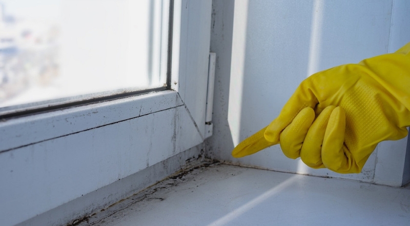 Как убрать плесень с окон: народные средства и бытовая химия