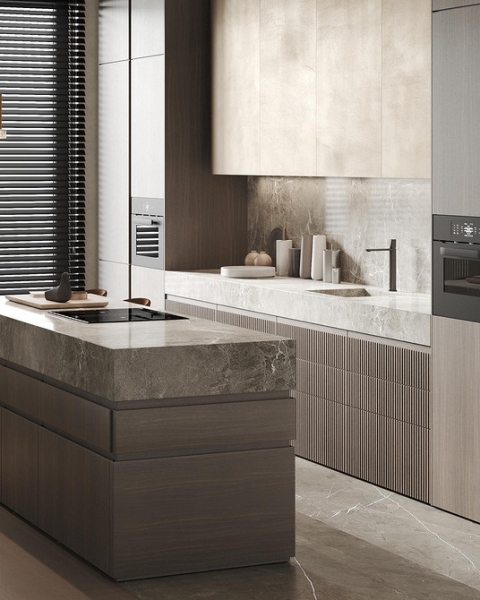 Камень в дизайне интерьера: 7 натуральных пород и лучшие искусственные аналоги (80 фото)