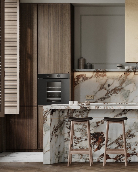 Камень в дизайне интерьера: 7 натуральных пород и лучшие искусственные аналоги (80 фото)