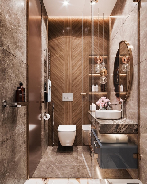 Камень в дизайне интерьера: 7 натуральных пород и лучшие искусственные аналоги (80 фото)