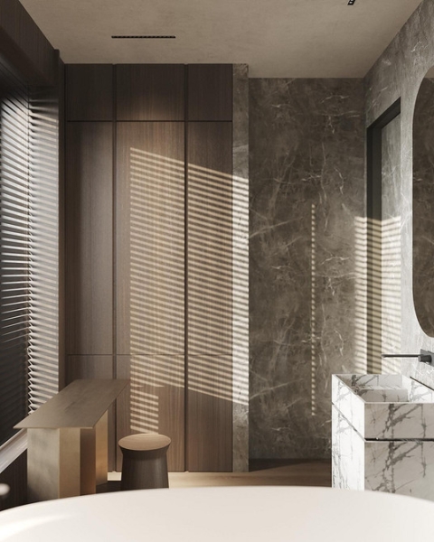 Камень в дизайне интерьера: 7 натуральных пород и лучшие искусственные аналоги (80 фото)