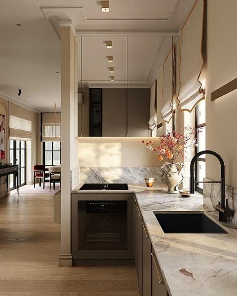 Освещение на кухне: важные правила и идеи для разных стилей (58 фото)