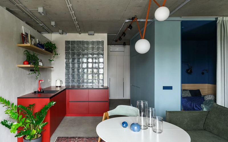 Стеклоблоки в интерьере: плюсы и минусы, варианты применения (93 фото)