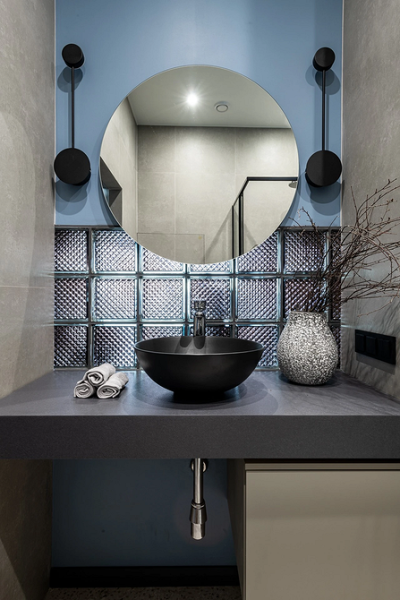 Стеклоблоки в интерьере: плюсы и минусы, варианты применения (93 фото)