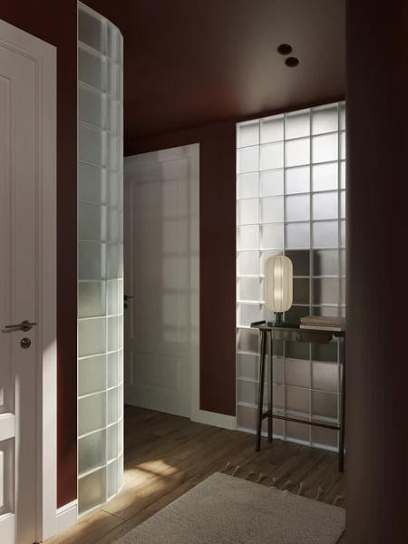 Стеклоблоки в интерьере: плюсы и минусы, варианты применения (93 фото)