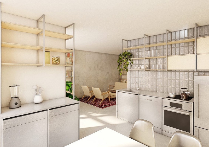 Стеклоблоки в интерьере: плюсы и минусы, варианты применения (93 фото)