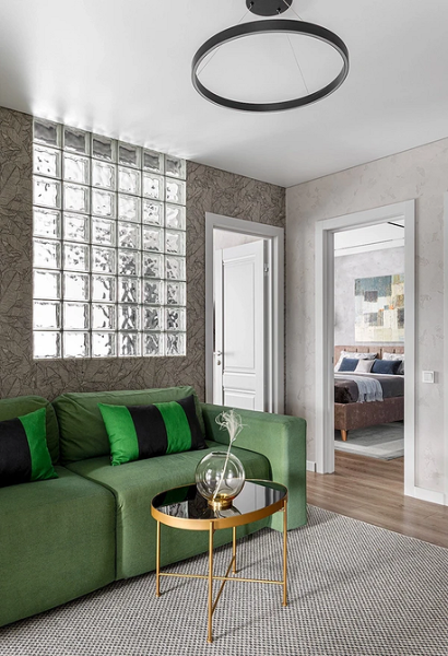 Стеклоблоки в интерьере: плюсы и минусы, варианты применения (93 фото)