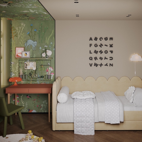 Обои-2026: тренды, советы по выбору материала и цвета (70 фото)