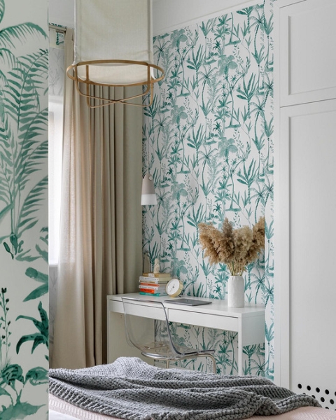 Обои-2026: тренды, советы по выбору материала и цвета (70 фото)