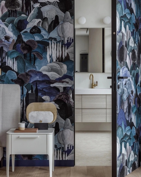 Обои-2026: тренды, советы по выбору материала и цвета (70 фото)