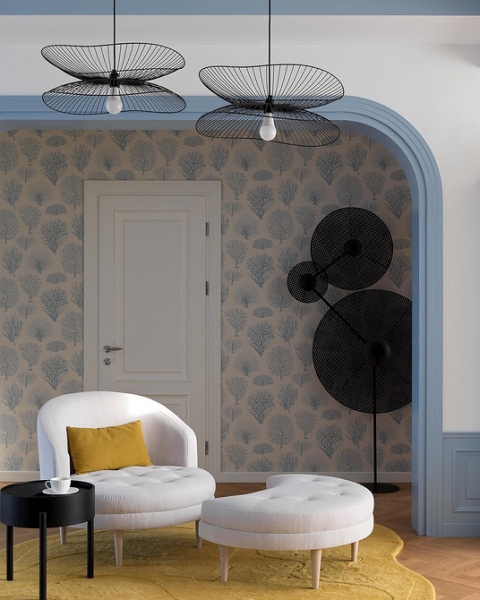 Обои-2026: тренды, советы по выбору материала и цвета (70 фото)