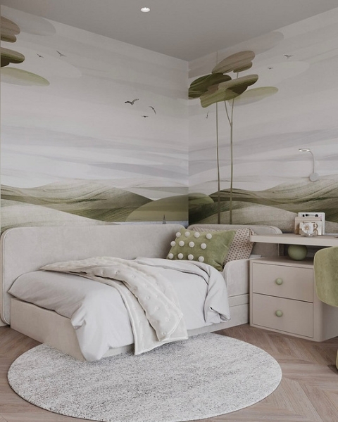 Обои-2026: тренды, советы по выбору материала и цвета (70 фото)