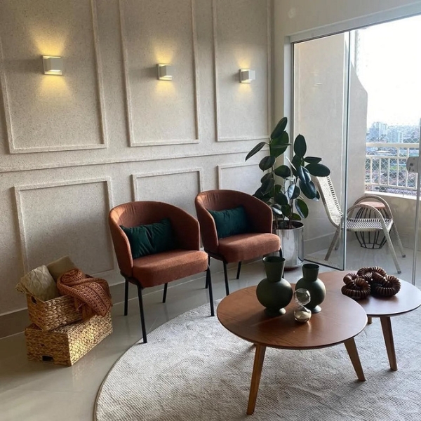 Жидкие обои в интерьере: плюсы и минусы, советы по применению (57 фото)